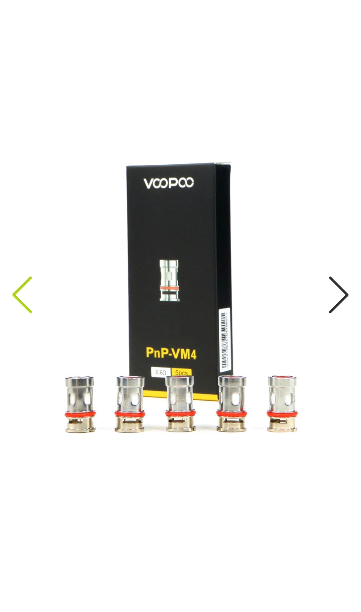 Résistances PnP 5pcs – Voopoo