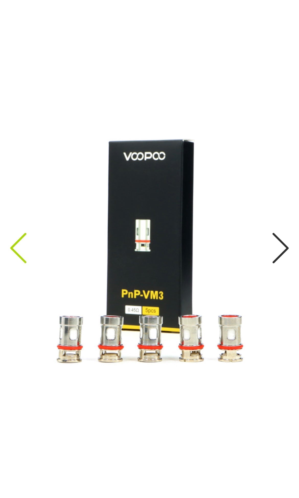 Résistances PnP 5pcs – Voopoo