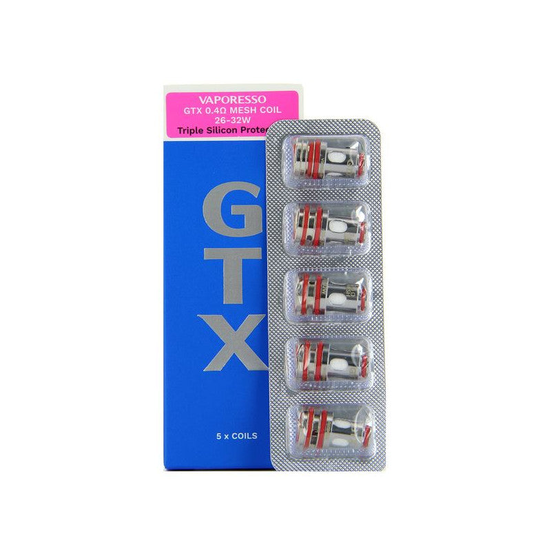 PACK DE 5 RESISTANCES GTX-2 VAPORESSO