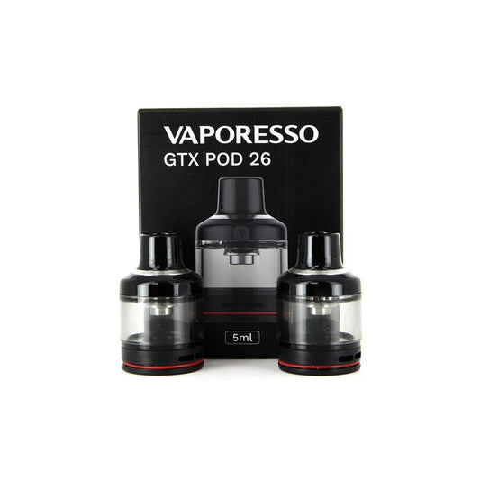 PACK DE 2 CARTOUCHES GTX POD 26 5ML VAPORESSO