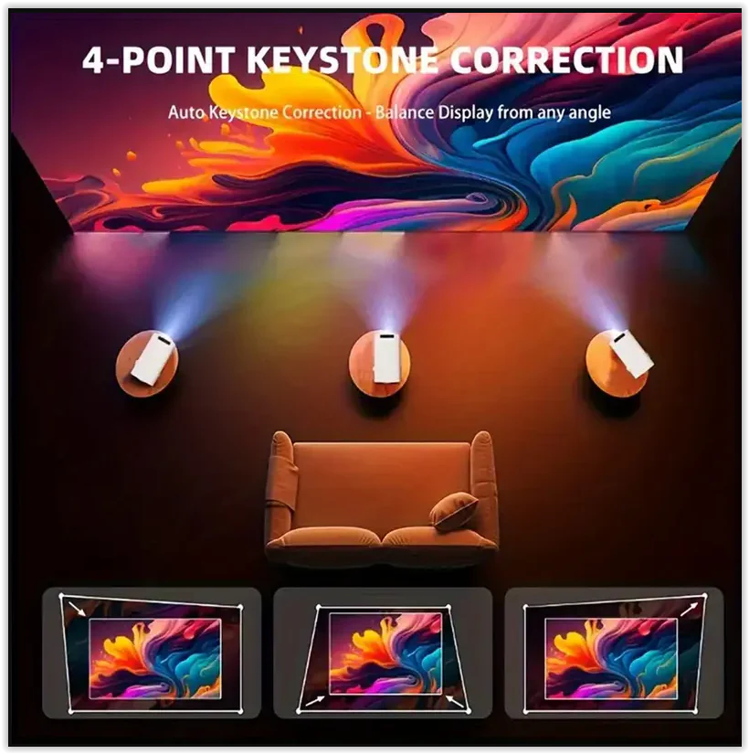 Vidéo-projecteur Portable FHD/UHD